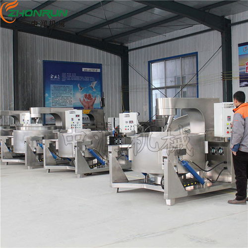 山東諸城中潤機械 鄂爾多斯大型調(diào)味品炒鍋操作指南與制造技術解析